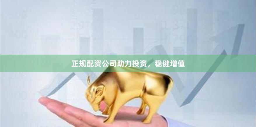正规配资公司助力投资，稳健增值